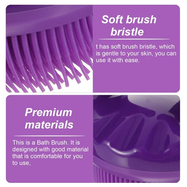 Bath Brush Child Exfoliating Back Scrubber for Shower Exfoliator Body