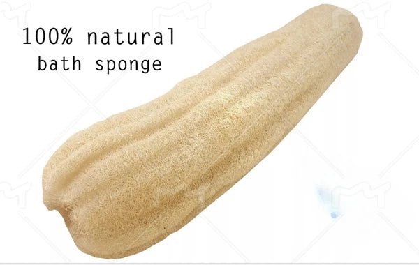 2pc Natural Loofah Sponges Organic Luffa Bath Shower Sponge Exfoliating Scrubber