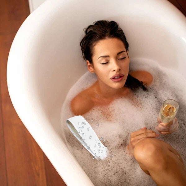 2Pcs Long Body Scrubber Back Cleaning Bath Strap Exfoliating Bath Body Brush