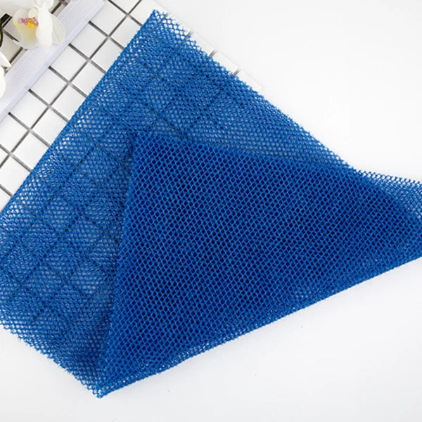 2 Pcs Bath Towel Women's Man Bathroom Scrubber Shower Brush for Body