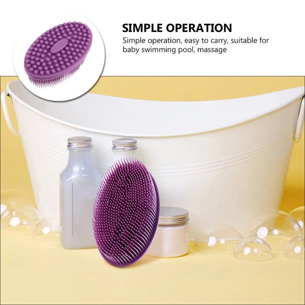 Silicone Bath Child Infant Massage Scrubber Children Shower