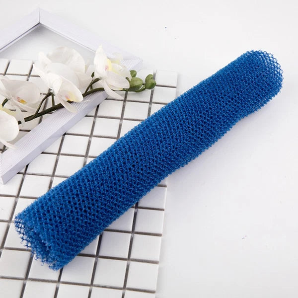 2 Pcs Bath Towel Women's Man Bathroom Scrubber Shower Brush for Body