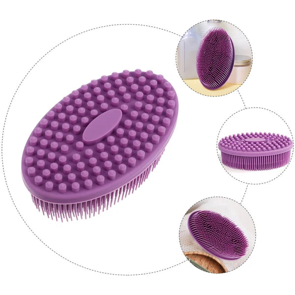 Silicone Bath Child Infant Massage Scrubber Children Shower