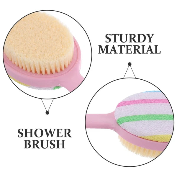 Bath Brush Multi-functional Exfoliating Back Scrubber with Long Handle