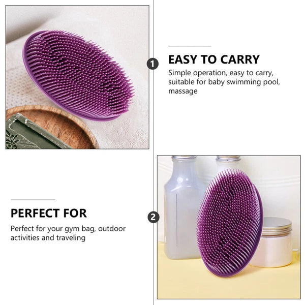 Silicone Bath Child Infant Massage Scrubber Children Shower