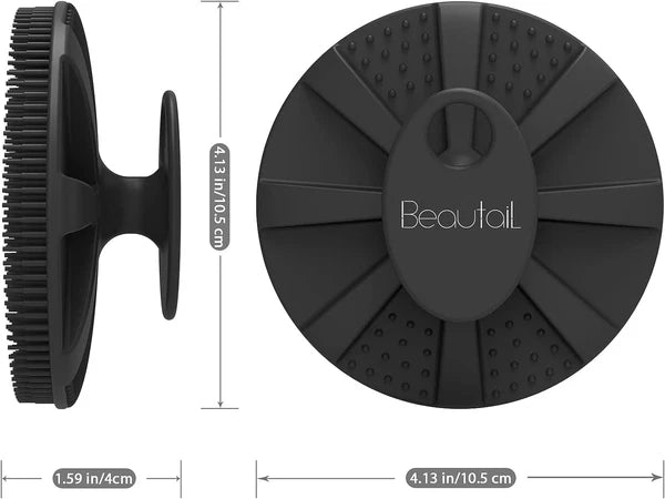 Silicone Body Scrubber, BEAUTAIL Shower Bath Scrubber, More Hygienic than Tradit