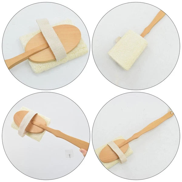 Bath Brush Shower Scrubber for Body Skin Cleaning Tool Use