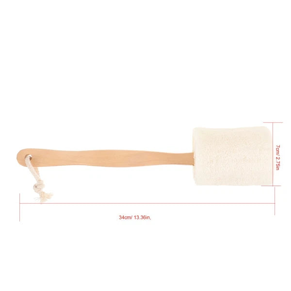 Loofah Shower Brush Body Cleaning Scrubber Exfoliator Handheld Cleansing Skin