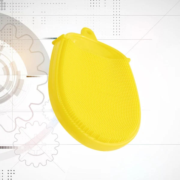 Loofah Back Scrubber Body Exfoliator Brush Yellow Glove Bath Brush