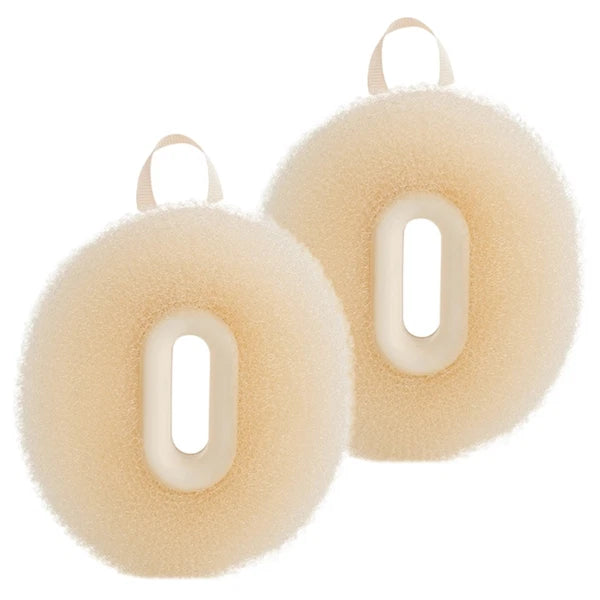 2 Pcs Bath Ball Brush Travel Exfoliating Shower Scrubber Bathing
