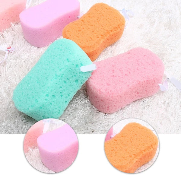 4Pcs Bath Sponges Bath Scrubbers Bathing Accessories (Random Color) bath brush