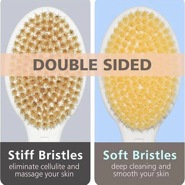 20.5 Back Bath Brush Long Handle for Shower for Elderly men and Women back Scrub