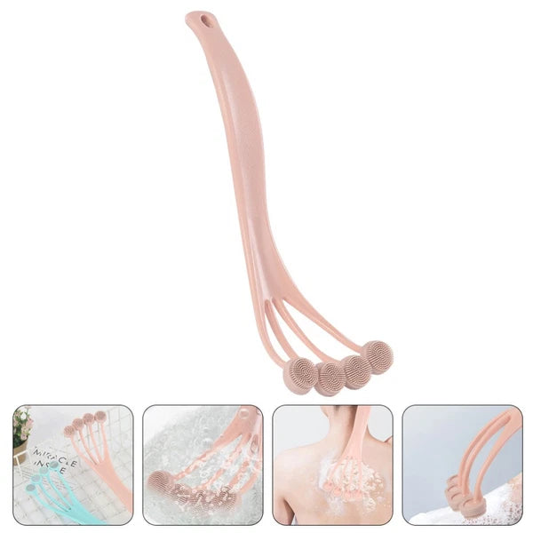 Bath Brush Man Women's Body Shower Exfoliating Back Scrubber for