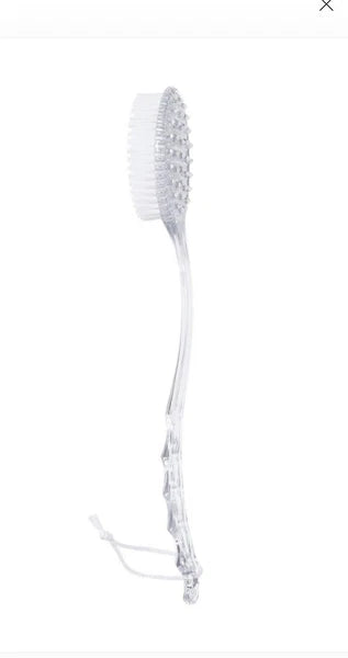 Avon~Long Handle Shower Brush~w/Massage Nubs on Back of Brush~New Factory Sealed