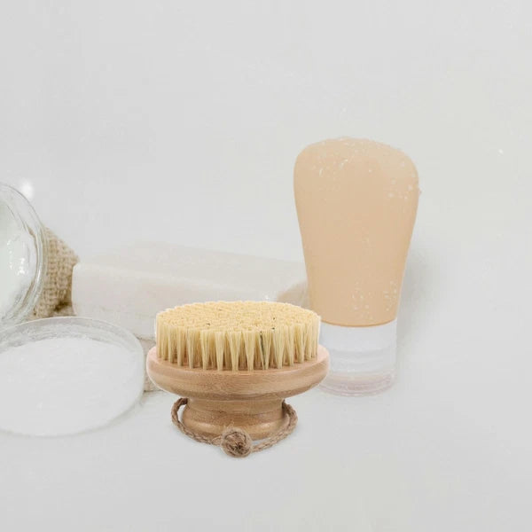 Dry Brushing Body Exfoliating Brush - Exfoliating Bath Scrubber Brush with