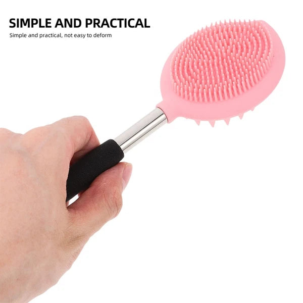 2 Pcs Bath Brush Child Back for Shower Long Handle Body Scrubber