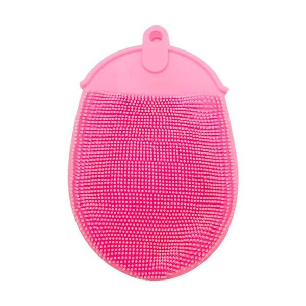 Silicone Bath Brush Scalp Massager Washing Comb Hygienic Exfoliating Body Clean