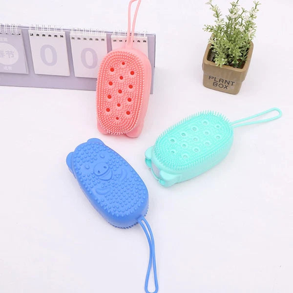 4 Pcs Scrub Brush Man Shower Scrubber for Body Bath Scrubbers Brushes