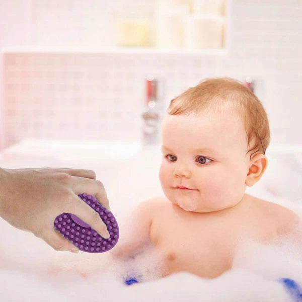 Silicone Bath Child Infant Massage Scrubber Children Shower