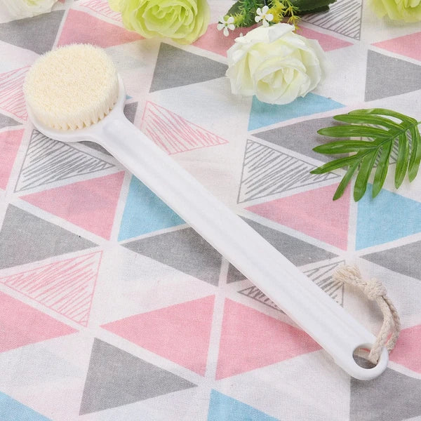 Bath Brush Body Shower Scrubber Skin Exfoliator Long Handle Printed Both