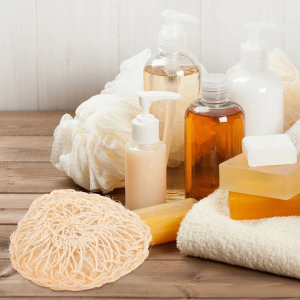 2 Pcs Sisal Bath Brush Mother Man Shower Balls Beige Tools Bathing