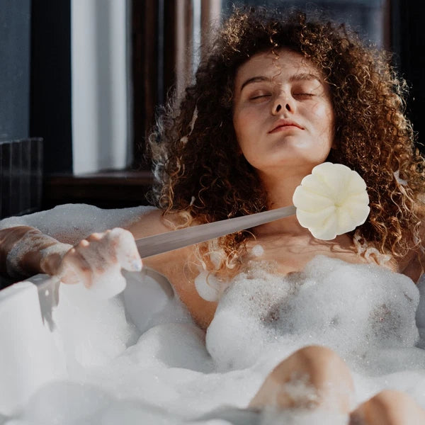 Scrub Brush Shower Exfoliator Exfoliating Back Scrubber for Bath