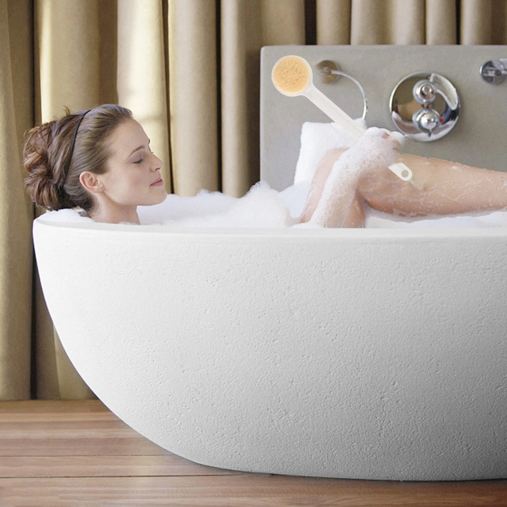 Back Scrubbing Brush Body Scrubber with Handle Massage Bath Soft