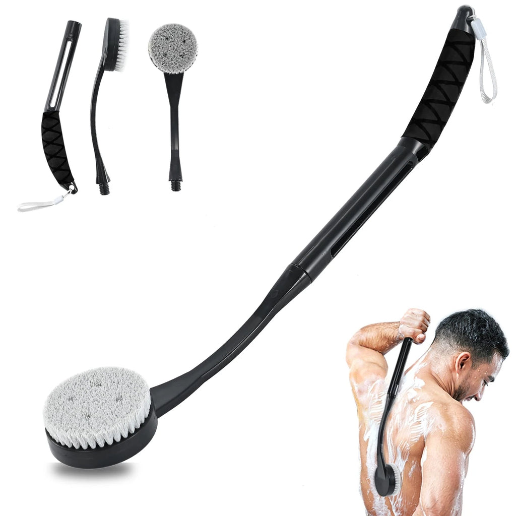 20.5-inch Back Scrubber with Long Handle for Shower Deep Clean Bath Brush