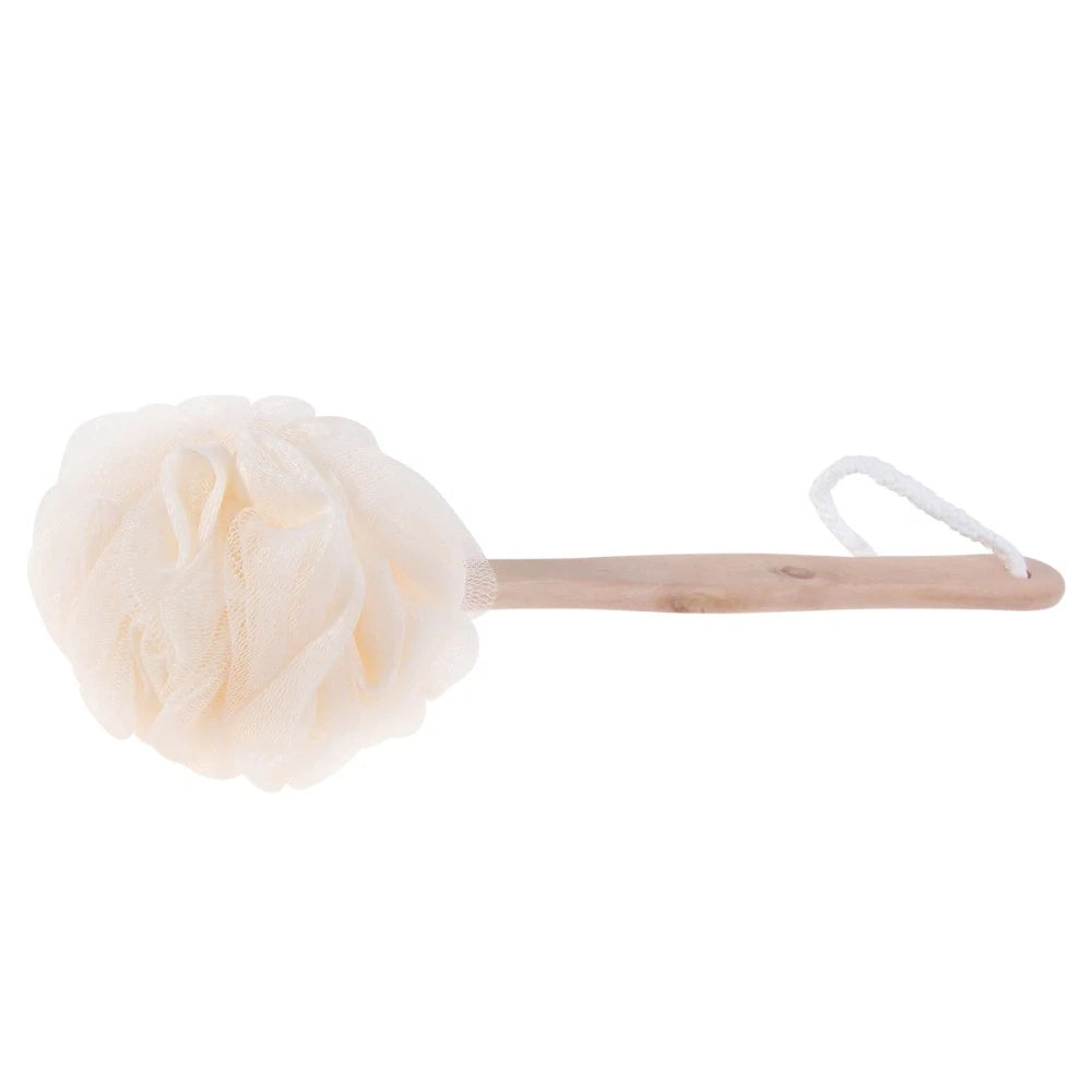 Exfoliating Back Brush Long Handle Bath Sponge Scrubber for Shower Use