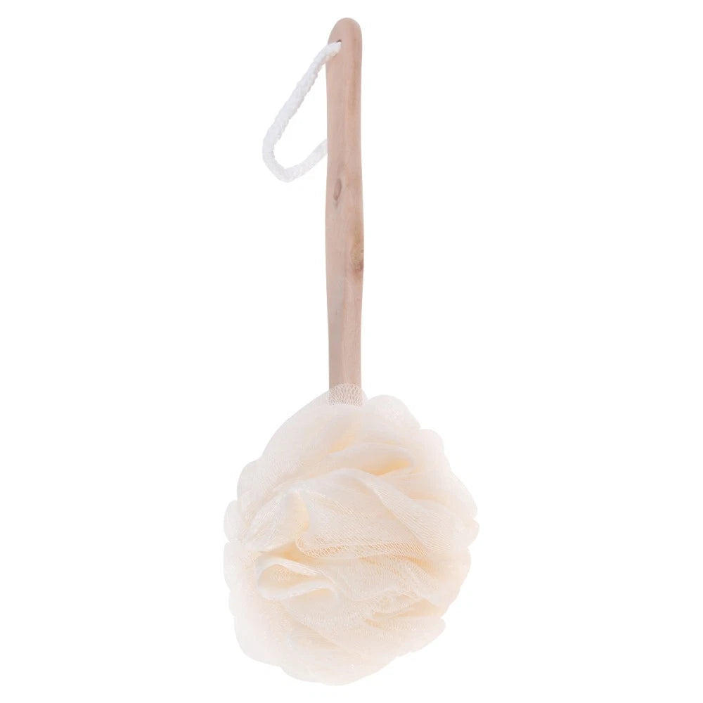 Exfoliating Back Brush Long Handle Bath Sponge Scrubber for Shower Use