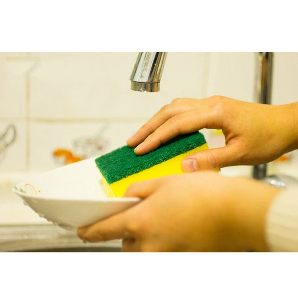 20 Pcs Kitchen Scrubbers Dish Sponge Brush Pan Artifact Wash Pot New