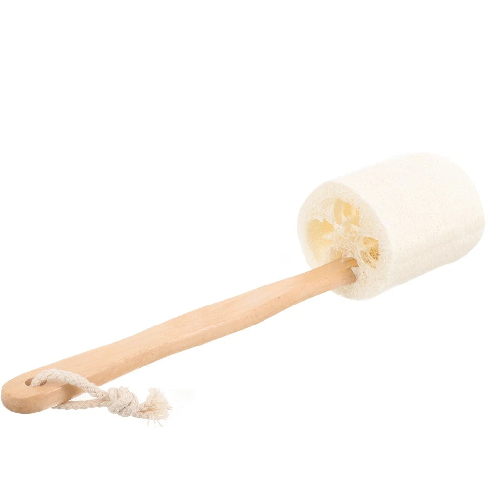 Loofah Shower Brush Body Cleaning Scrubber Exfoliator Handheld Cleansing Skin