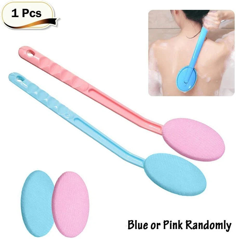 Easy Lotion Applicator, Back Rubs Massager Bath Brush, Extra Long Handle, Easily