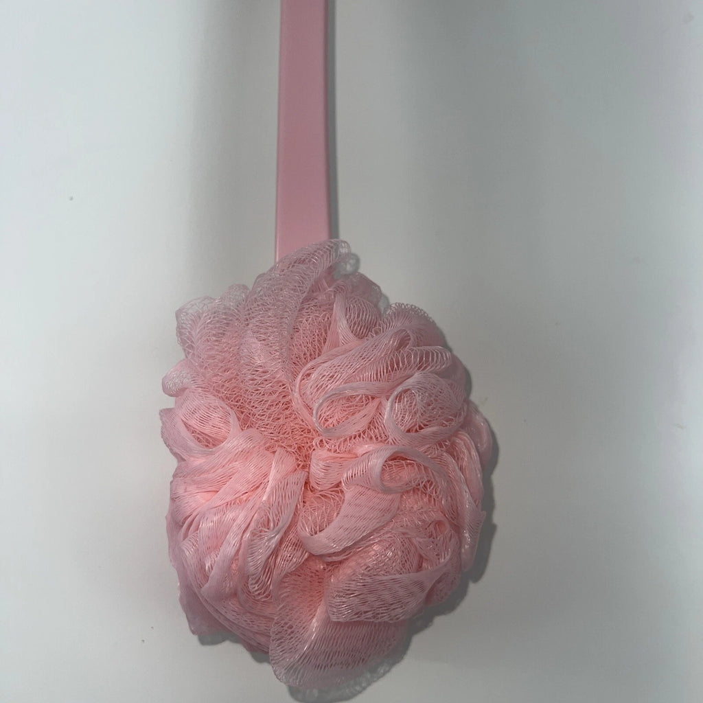 17'' Long Handle Bath Brush Loofah Shower Sponge Long Handle Back Scrubber