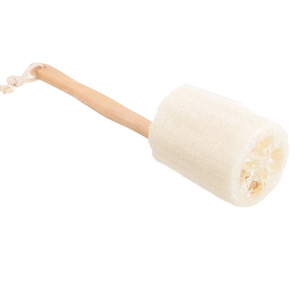 Loofah Shower Brush Body Cleaning Scrubber Exfoliator Handheld Cleansing Skin
