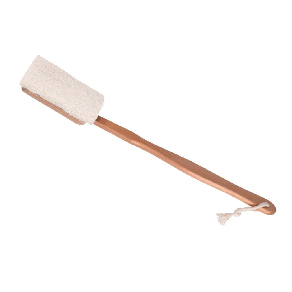 Loofah Bath Brush Scrubber Facial Exfoliating Sponges Back