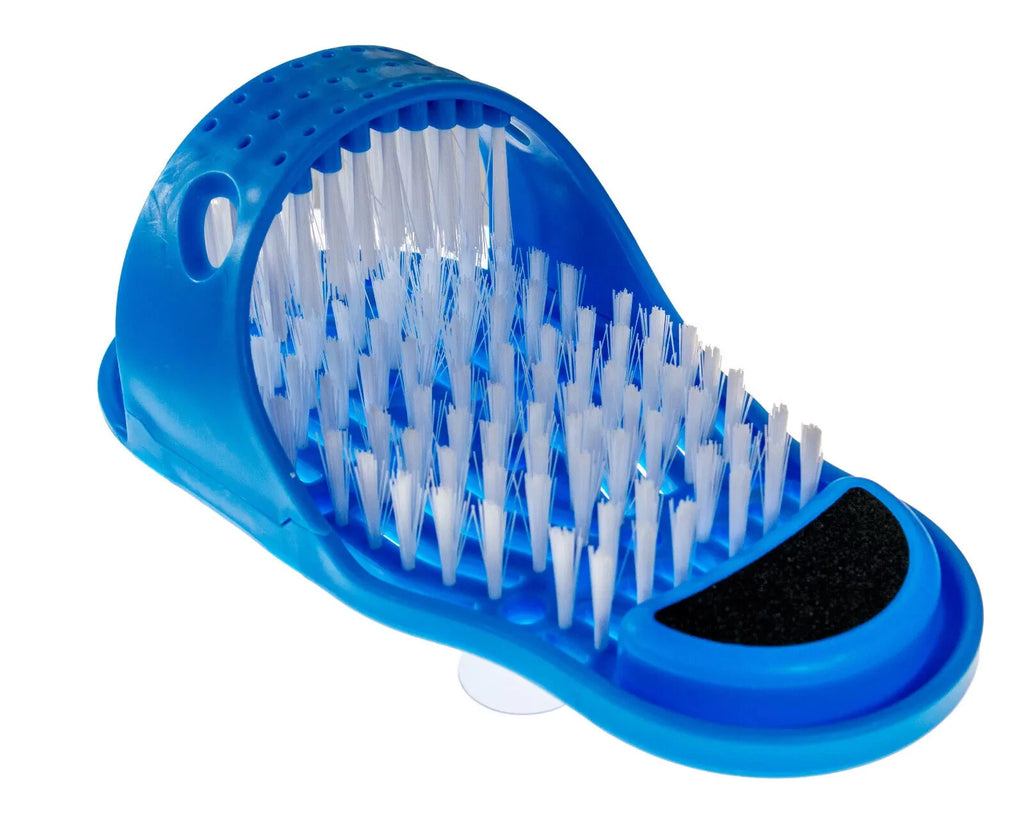 Shower Foot Scrubber Cleaner Sandal Suction Cup Massager Scrubs & Brushes Pumice