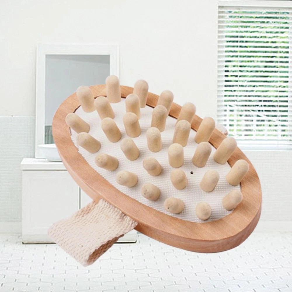 Massager Bath Brush Bathroom Scrubber Shower for Body Exfoliating