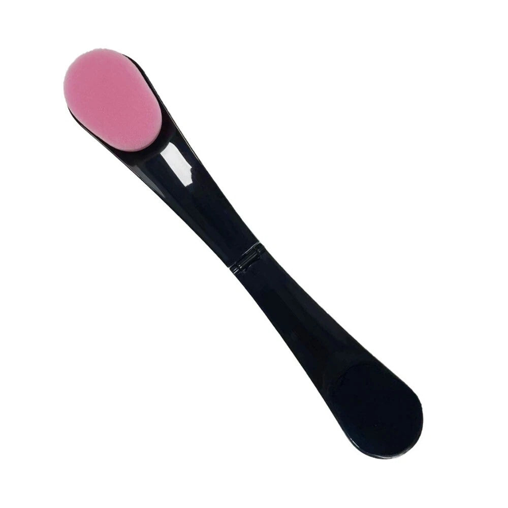 Foldable Sponge Back Applicator Long Handle Bathing Tool Bath Scrubber  Travel
