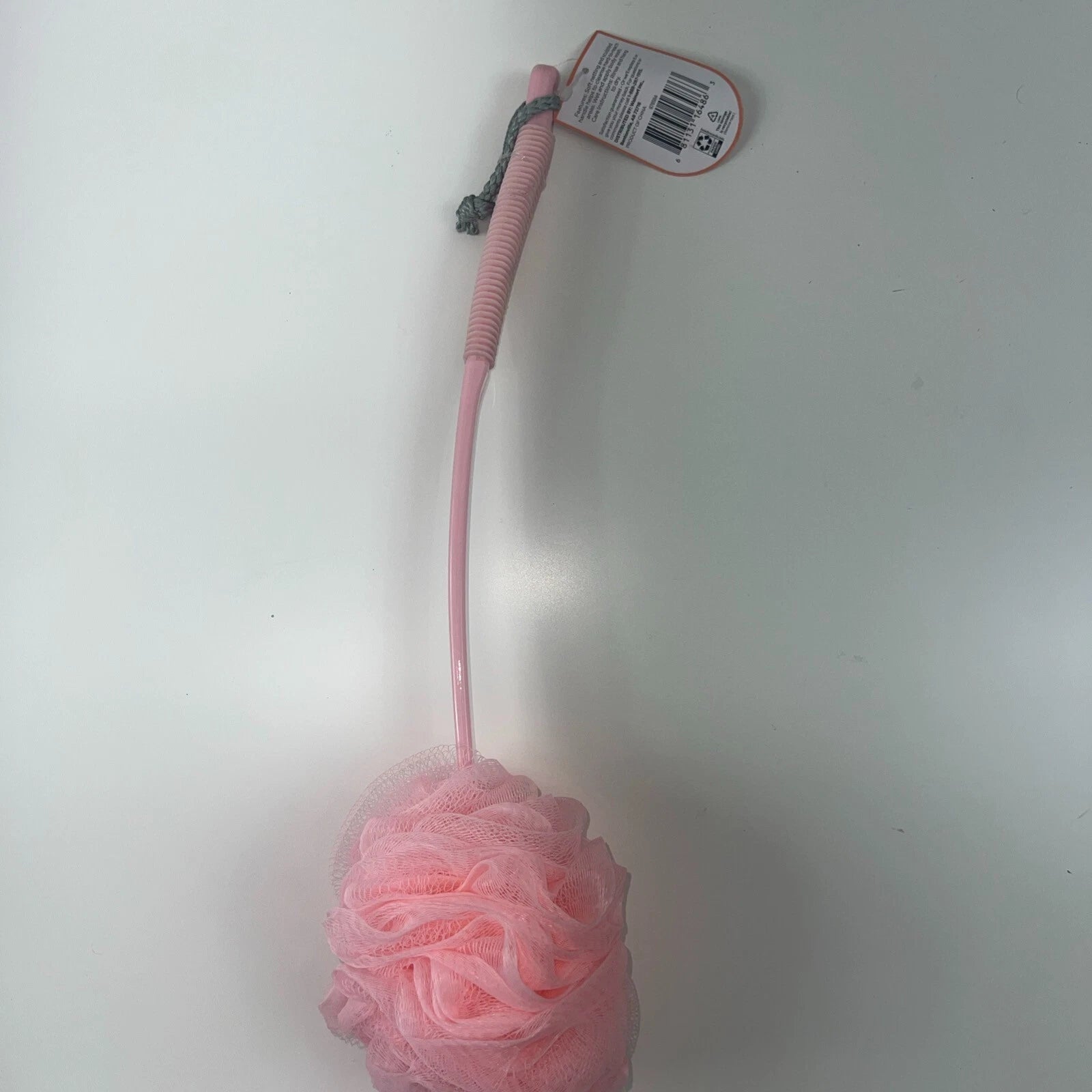 17'' Long Handle Bath Brush Loofah Shower Sponge Long Handle Back Scrubber