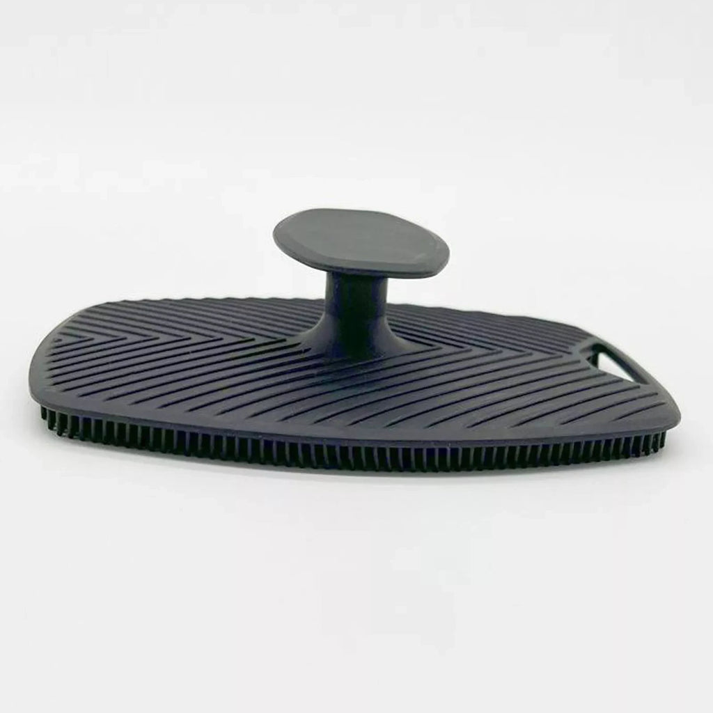 Mens Silicone Body Scrubber Shower Cleansing Brush Exfoliating Deep Clean Tool