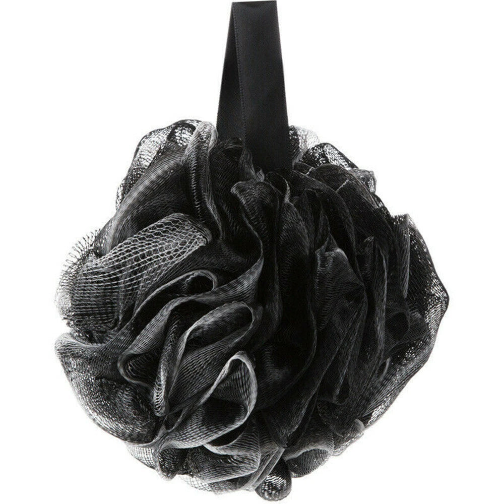 Large Scrubber Sponge Flower Exfoliating Body Brush Puff Bath Shower Mesh Ball.