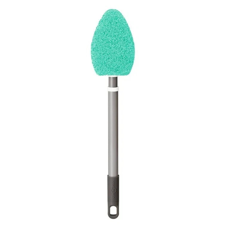 Scotch-Brite Non-Scratch Tub and Shower Scrubber Kit (2 Handle With Refill Pads)