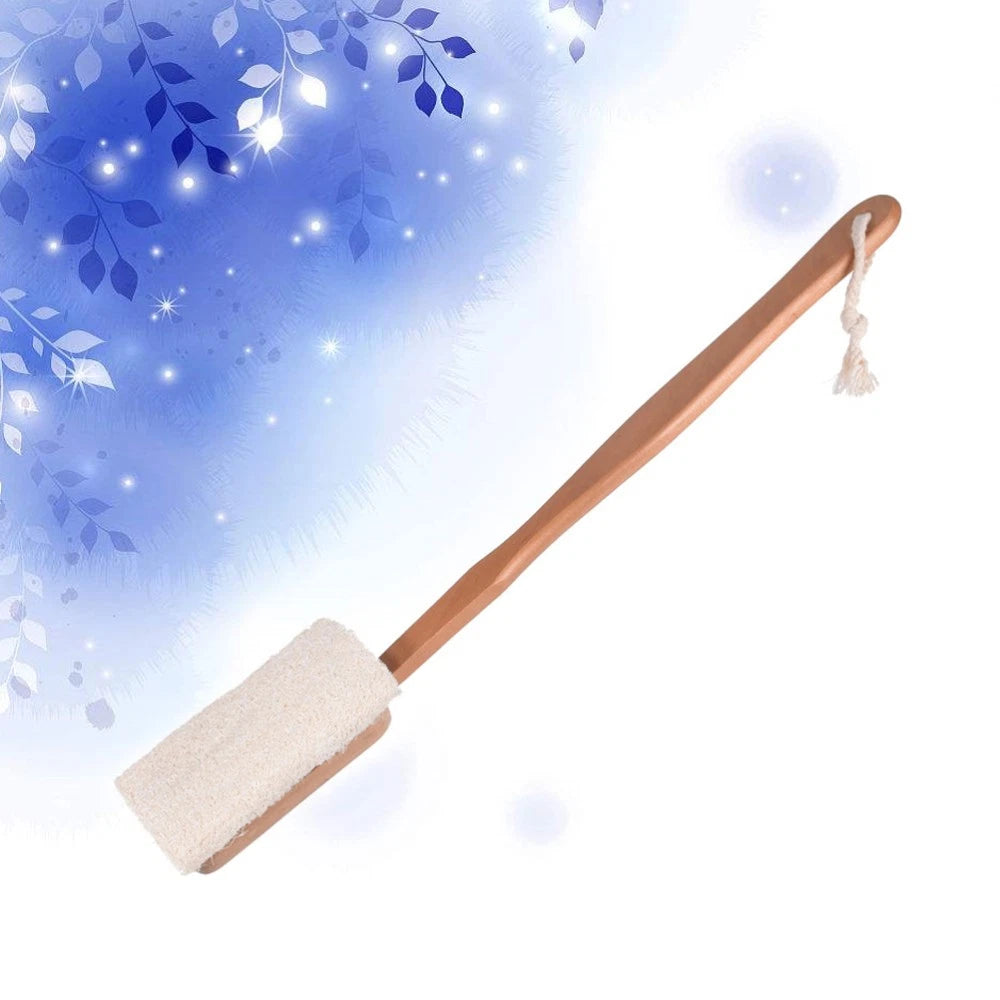 Loofah Bath Brush Scrubber Facial Exfoliating Sponges Back