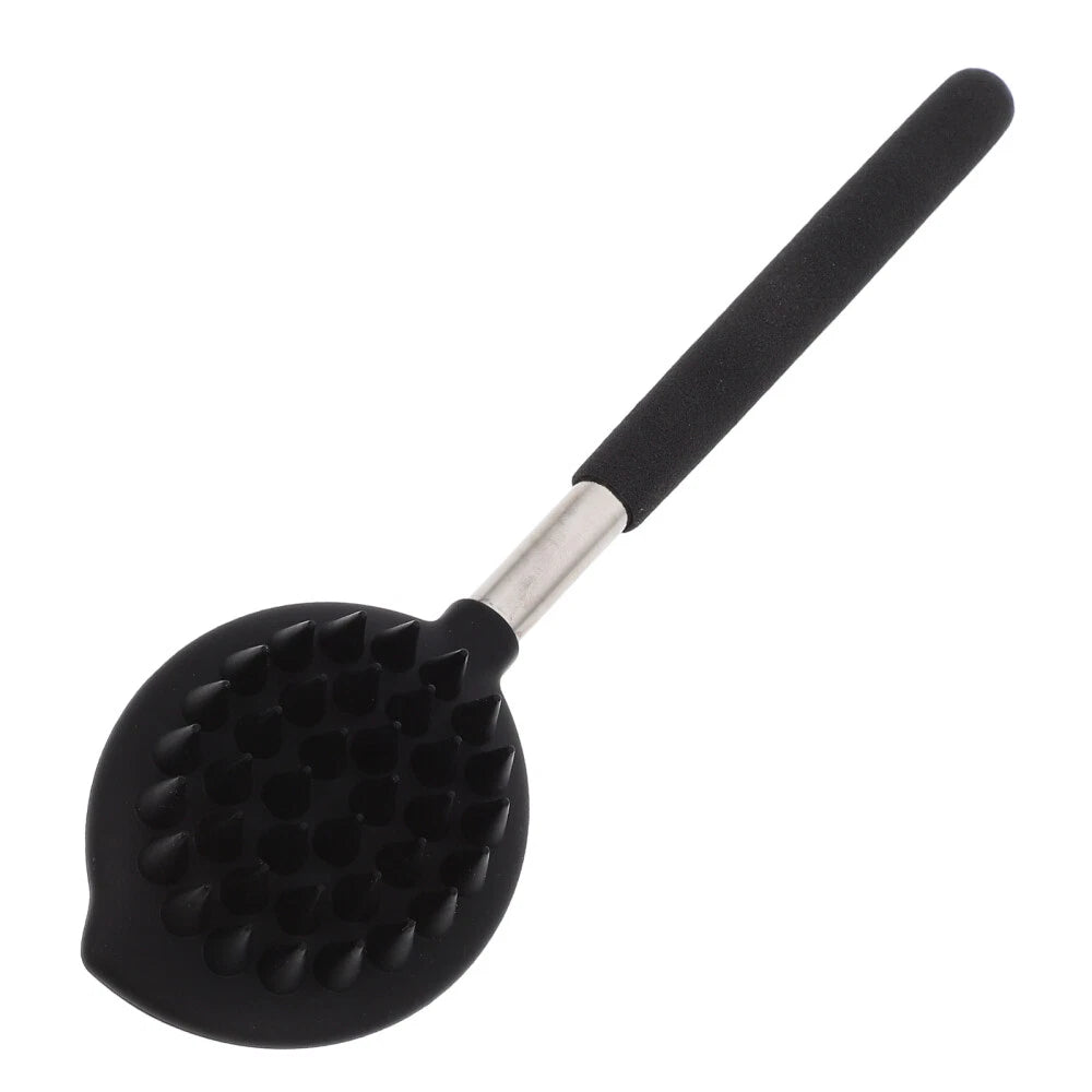 Silicone Bath Brush Skin Exfoliating Back Scrubbing Shower Man Massaging