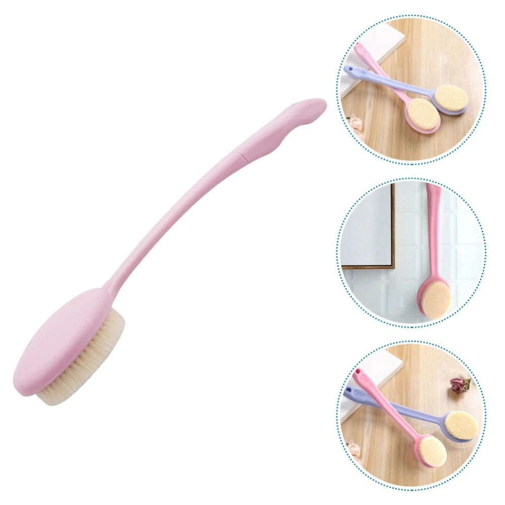 Handle Scrub Brush Man Exfoliating Body Scrubber Back Cleaner for Shower