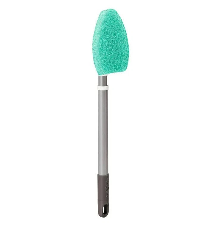 Scotch-Brite Non-Scratch Tub and Shower Scrubber Kit (2 Handle With Refill Pads)