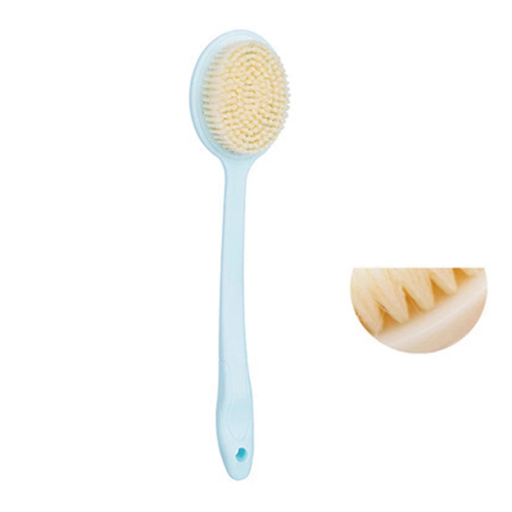 2PCS Plastic Long Handle Bath Scrubber Nylon Back Brush Simple Body Massage