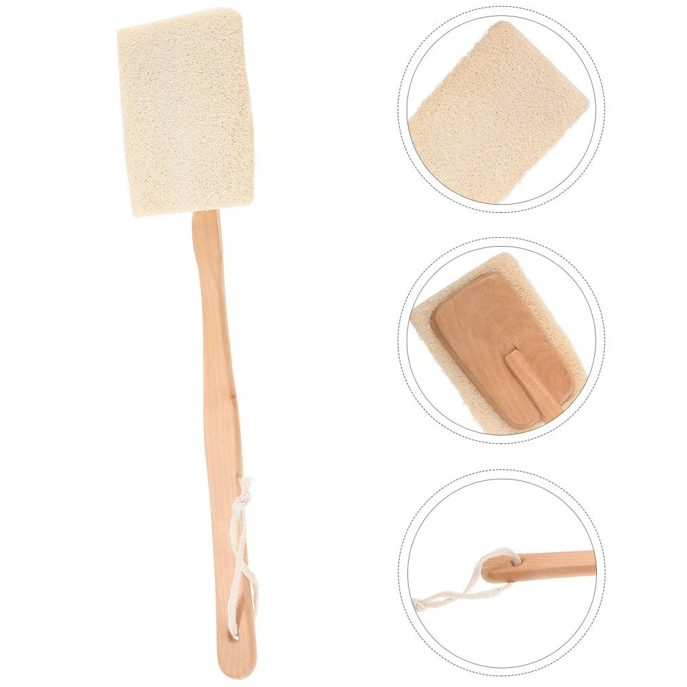 Back Massage Brush Backbrush for Shower Long Handle Bath Exfoliating