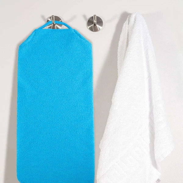 Bath Towel Shower Back Scrubber Skin Exfoliating Body Brush Washing Cloth Strip